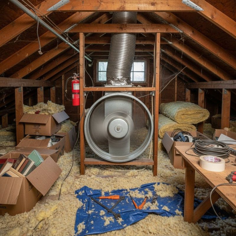 Attic Fan Motor Repair in Orem, UT