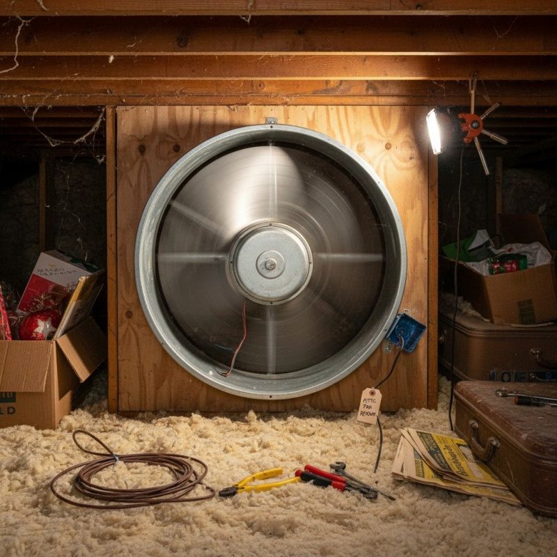 Attic Exhaust Fan Repair in Provo, UT