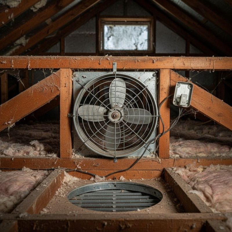 Attic Fan Installation in Alpharetta, GA
