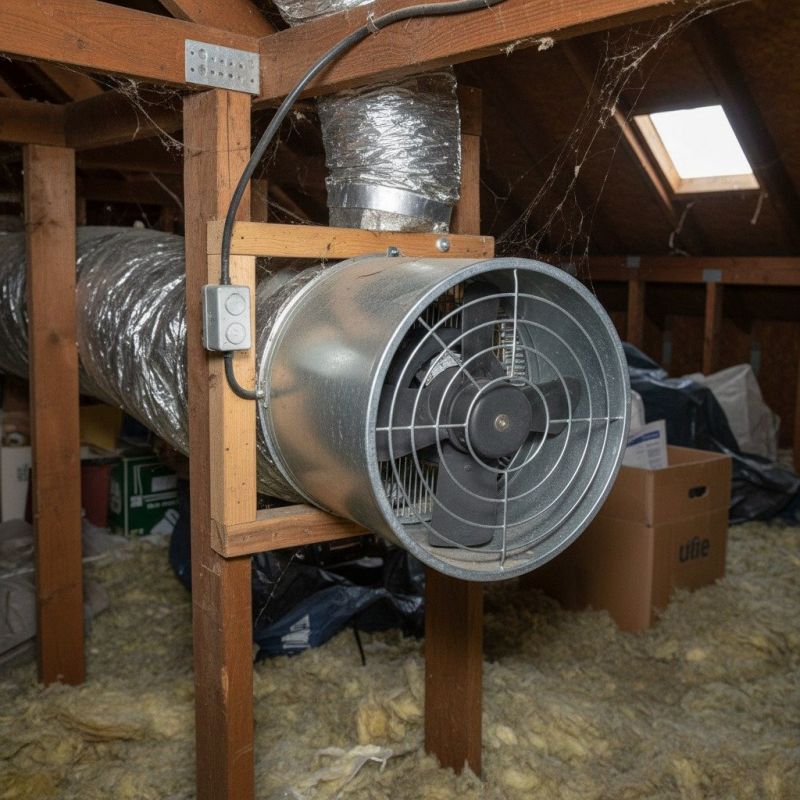 Attic Fan Replacement in Orem, UT