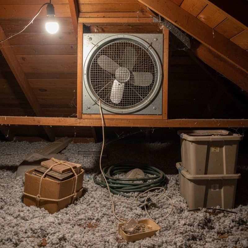 Attic Fan Replacement in Provo, UT