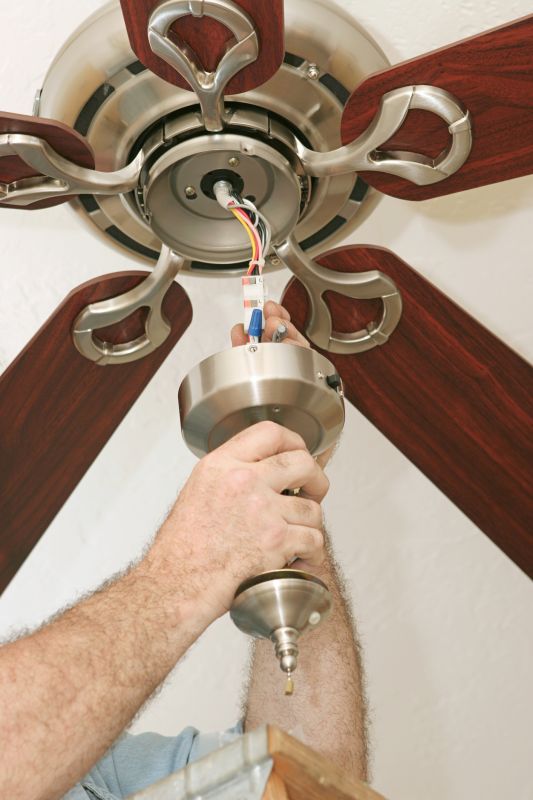 Porch Fan Installation in Conroe, TX