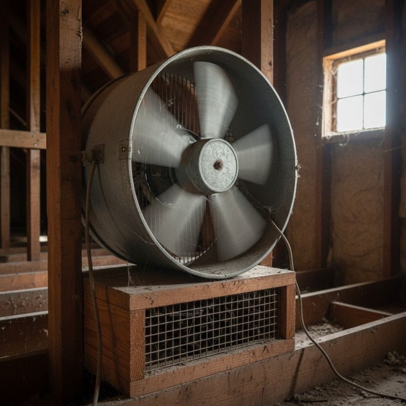 Roof Fan Installation in Provo, UT